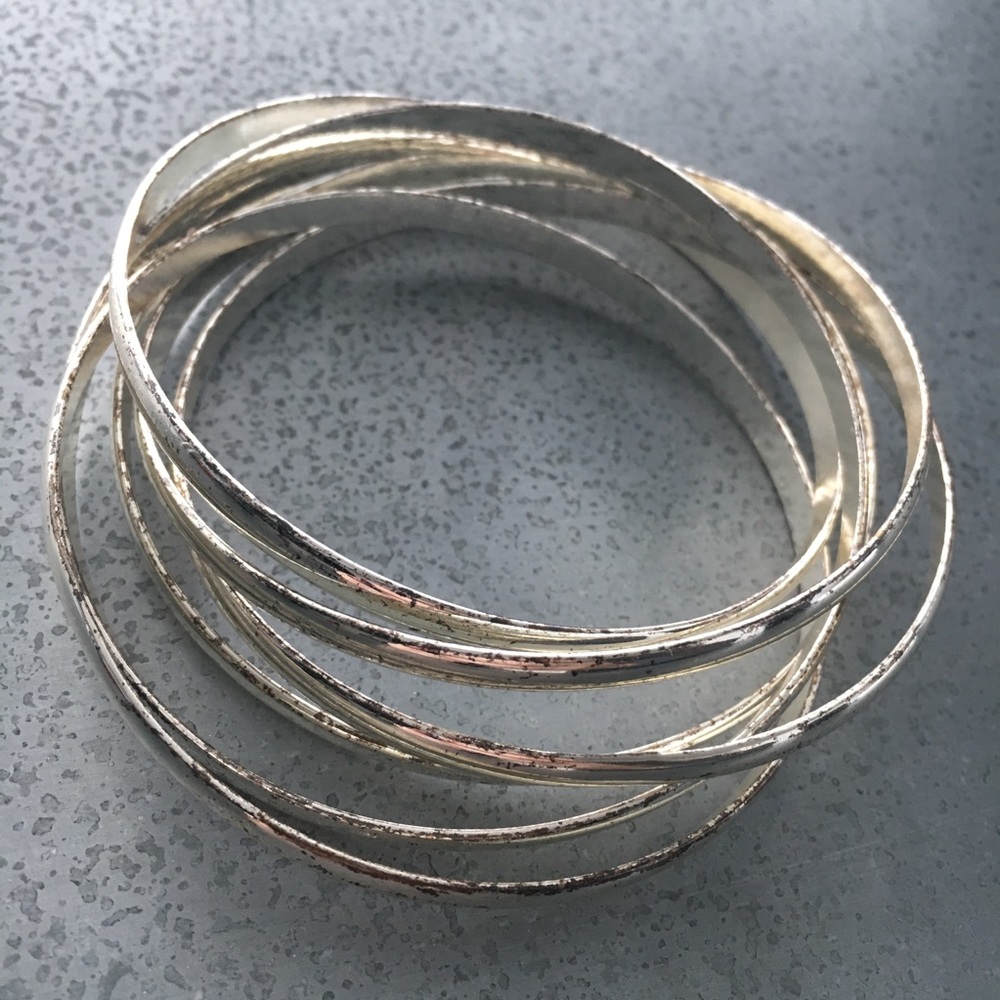 6 interconnected bracelets - Picture 3 of 3